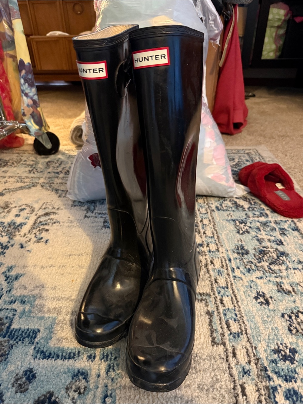 Hunter rain boots
